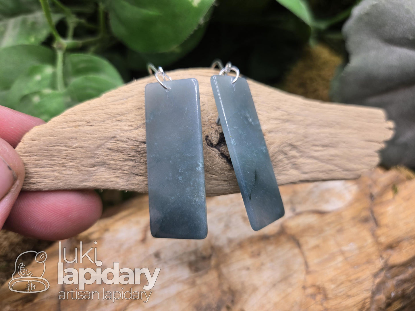 Princesa Jadeite Earrings >> Translucent Jadeite with Pyrite >> Guatemalan Jadeite Jade >> .925 Sterling Silver >> Natural Jadeite Jade