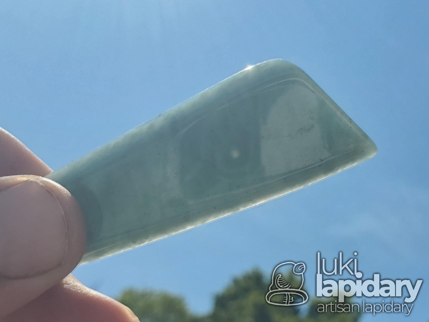 Guatemalan Princessa Jadeite >> Braided Adjustable Necklace >> Mayan Jade