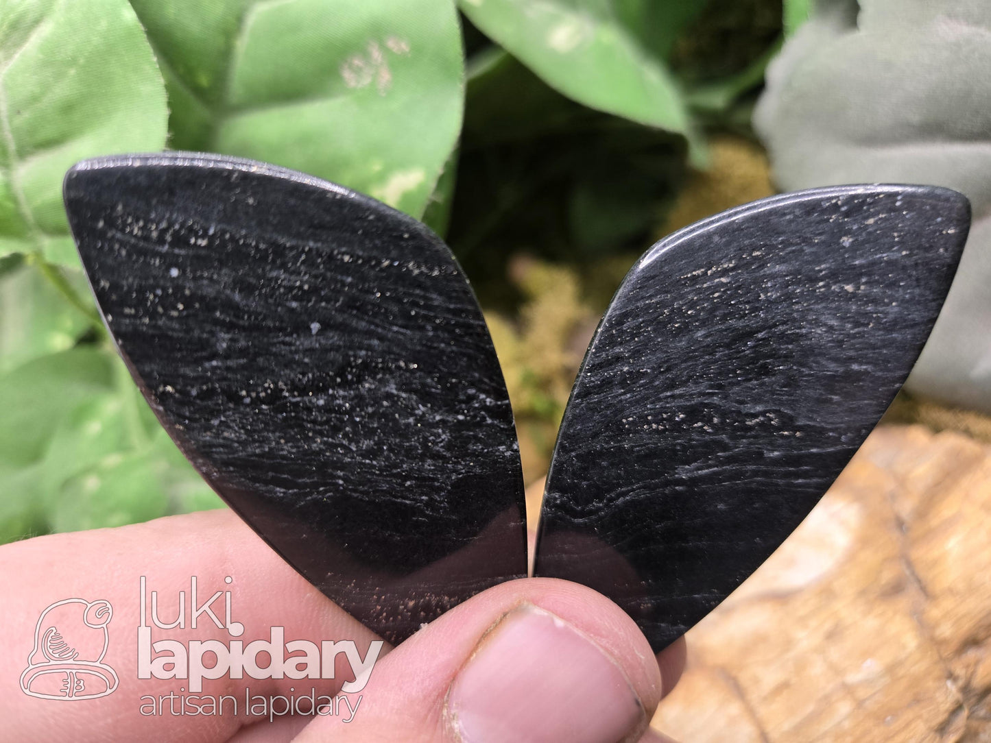 Galaxy Jadeite Earrings >> RARE Black Jadeite with Pyrite >> Guatemalan Jadeite Jade >> .925 Sterling Silver >> Natural Jadeite Jade